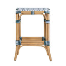 Laguna 24.5 in. Seat Height Rectangular Rattan Backless Counter Stool by Butler Specialty Company