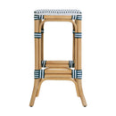 Laguna 24.5 in. Seat Height Rectangular Rattan Backless Counter Stool by Butler Specialty Company