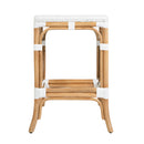 Laguna 24.5 in. Seat Height Rectangular Rattan Backless Counter Stool by Butler Specialty Company