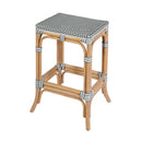 Laguna 24.5 in. Seat Height Rectangular Rattan Backless Counter Stool by Butler Specialty Company