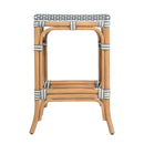Laguna 24.5 in. Seat Height Rectangular Rattan Backless Counter Stool by Butler Specialty Company