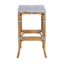 Laguna 30.5 in. Seat Height Rectangular Rattan Backless Bar Stool by Butler Specialty Company