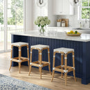 Laguna 30.5 in. Seat Height Rectangular Rattan Backless Bar Stool by Butler Specialty Company