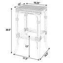 Laguna 30.5 in. Seat Height Rectangular Rattan Backless Bar Stool by Butler Specialty Company