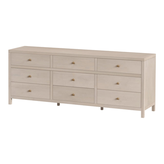 Nora 84 in. W Rectangular Wood 9 Drawer Dresser by Butler Specialty Company