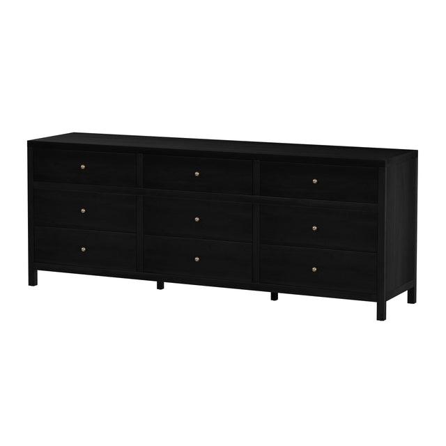 Nora 84 in. W Rectangular Wood 9 Drawer Dresser by Butler Specialty Company