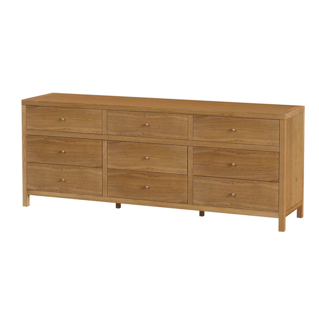 Nora 84 in. W Rectangular Wood 9 Drawer Dresser by Butler Specialty Company