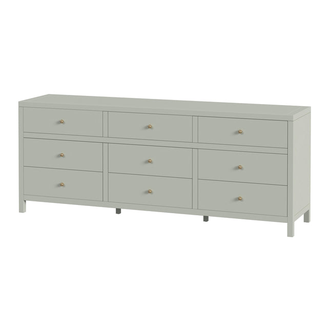 Nora 84 in. W Rectangular Wood 9 Drawer Dresser by Butler Specialty Company