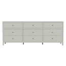 Nora 84 in. W Rectangular Wood 9 Drawer Dresser by Butler Specialty Company