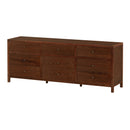 Nora 84 in. W Rectangular Wood 9 Drawer Dresser by Butler Specialty Company