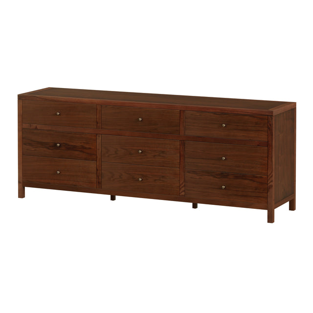 Nora 84 in. W Rectangular Wood 9 Drawer Dresser by Butler Specialty Company