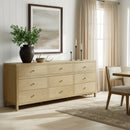 Nora 84 in. W Rectangular Wood 9 Drawer Dresser by Butler Specialty Company