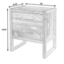 Oakley 25 in. W Rectangular Wood 2 Drawer Nightstand by Butler Specialty Company