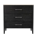 Averly 32.75 in. W Rectangular Marble and Wood 3 Drawer Chest by Butler Specialty Company
