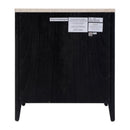 Averly 22 in. W Rectangular Marble and Wood 2 Drawer Nightstand with Top Open Shelf by Butler Specialty Company
