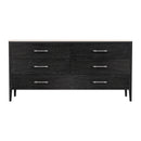 Averly 64 in. W Rectangular Marble and Wood 6 Drawer Dresser by Butler Specialty Company
