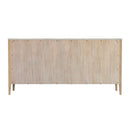 Averly 64 in. W Rectangular Marble and Wood 6 Drawer Dresser by Butler Specialty Company