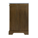 Rachelle 72 in. W Carrara Marble Top 5 Drawer Double Bathroom Vanity by Butler Specialty Company