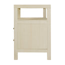 Nora 28 in. W Raffia 2 Drawer Nightstand with Top Open Shelf by Butler Specialty Company