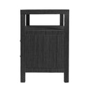 Nora 28 in. W Raffia 2 Drawer Nightstand with Top Open Shelf by Butler Specialty Company