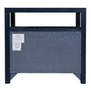 Nora 28 in. W Raffia 2 Drawer Nightstand with Top Open Shelf by Butler Specialty Company