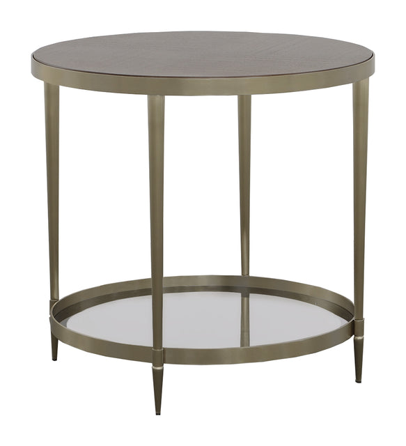 Fairfield Chair Libby Langdon Marlowe Tiered Round End Table (sku: 6308-ET)