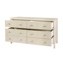 Nora 60 in. W Raffia 6 Drawer Dresser by Butler Specialty Company