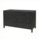 Nora 60 in. W Raffia 6 Drawer Dresser by Butler Specialty Company