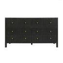 Nora 60 in. W Raffia 6 Drawer Dresser by Butler Specialty Company