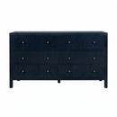 Nora 60 in. W Raffia 6 Drawer Dresser by Butler Specialty Company