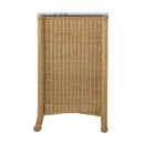 McLean 42 in. W Marble Top and Rattan 2 Drawer Single Bathroom Vanity by Butler Specialty Company