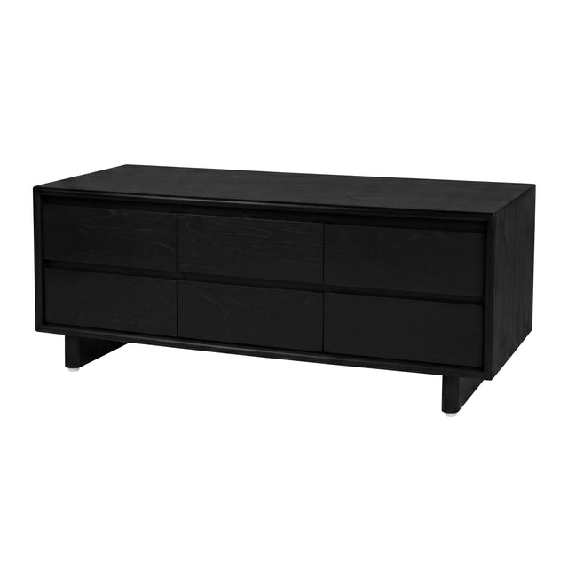 Halmstad 60 in. W Rectangular Wood 6 Drawer TV-Entertainment Stand by Butler Specialty Company