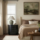 Nora 28 in. W Oval Wood 4 Drawer Nightstand by Butler Specialty Company