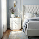 Nora 28 in. W Oval Wood 4 Drawer Nightstand by Butler Specialty Company