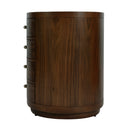 Nora 28 in. W Oval Wood 4 Drawer Nightstand by Butler Specialty Company