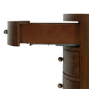 Nora 28 in. W Oval Wood 4 Drawer Nightstand by Butler Specialty Company