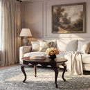 Mareo 38 in. W Oval Wood Traditional Queen Anne Coffee Table by Butler Specialty Company
