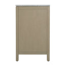 Nora 24 in. W Rectangular Wood & Marble Bathroom Vanity with Storage by Butler Specialty Company