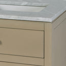 Nora 32 in. W Rectangular Wood & Marble Bathroom Vanity with Storage by Butler Specialty Company