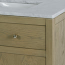 Nora 32 in. W Rectangular Wood & Marble Bathroom Vanity with Storage by Butler Specialty Company