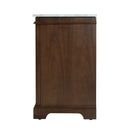 Rachelle 24 in. W Rectangular Wood & Marble Bathroom Vanity with Storage by Butler Specialty Company