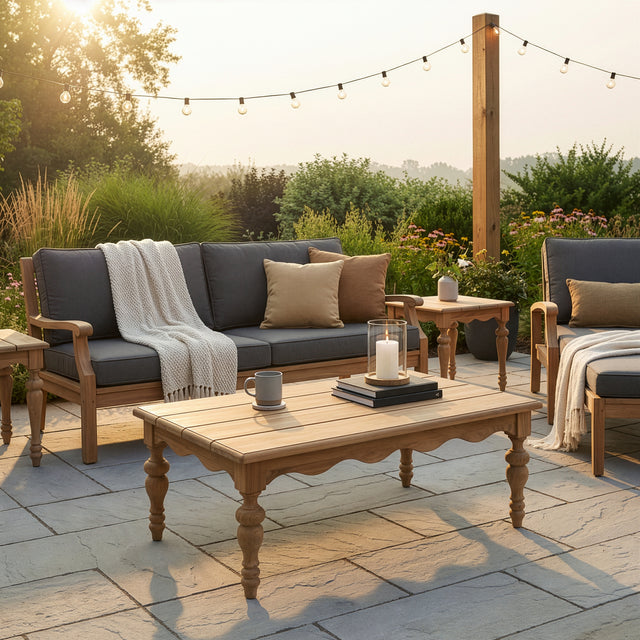 Chelsea Outdoor 48 in. W Rectangular Wood Coffee Table by Butler Specialty Company