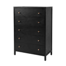 Mendel 36 in. W Rectangular Wood 5 Drawer Chest by Butler Specialty Company