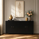 Nora 60 in. W Rectangular Wood Sideboard with Interior Storage by Butler Specialty Company