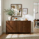 Nora 60 in. W Rectangular Wood Sideboard with Interior Storage by Butler Specialty Company