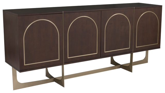 Fairfield Chair Libby Langdon Goddard Four Door Credenza (sku: 6360-17)
