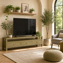 Nora 66.5 in. W Rectangular Wood 3 Drawer TV Stand by Butler Specialty Company