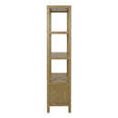 Nora 28 in. W x 70"H Wood 3 Tier Open Bookshelf with Drawers by Butler Specialty Company