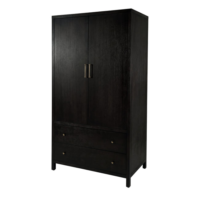Nora 45 in. W x 84 in. H Wood Armoire with 2 Drawers by Butler Specialty Company