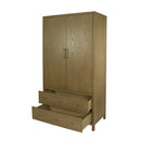 Nora 45 in. W x 84 in. H Wood Armoire with 2 Drawers by Butler Specialty Company